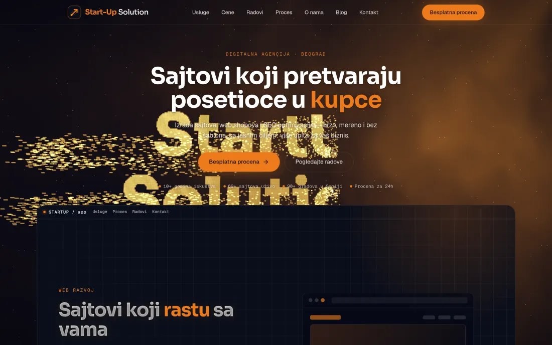 izradawebstranica.rs — Digitalna agencija · Next.js